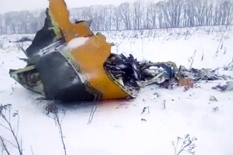 71 fallecidos por un accidente aéreo en Moscú